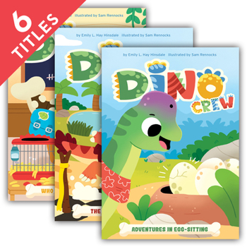 Library Binding Dino Crew (Set) Book