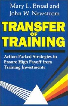 Hardcover Transfer of Training Book