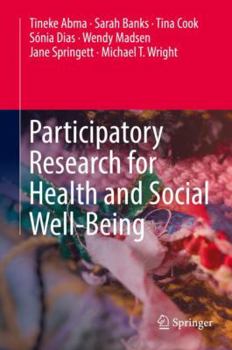 Hardcover Participatory Research for Health and Social Well-Being Book