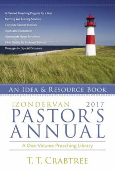 Paperback The Zondervan 2017 Pastor's Annual: An Idea and Resource Book