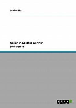 Paperback Ossian in Goethes Werther [German] Book