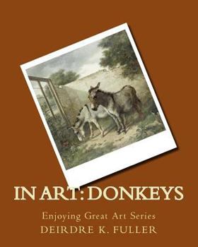 Paperback In Art: Donkeys Book