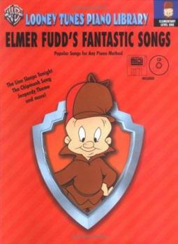 Paperback Looney Tunes Piano Library: Level 1 -- Elmer Fudd's Fantastic Songs, Book, CD & General MIDI Disk [With CD and MIDI Disk] Book