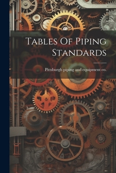 Paperback Tables Of Piping Standards Book