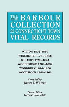 Paperback Barbour Collection of Connecticut Town Vital Records [Vol. 53] Book