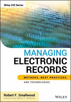 Hardcover Managing Electronic Records Book