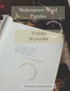 Paperback Shakespeare Word Puzzles Book