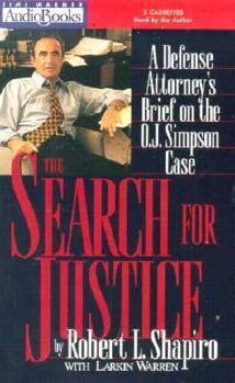 Audio Cassette Search for Justice Book