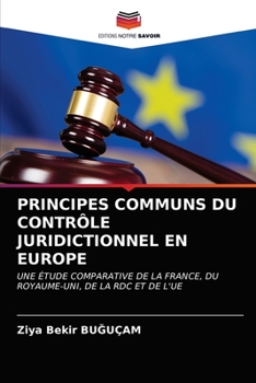 Paperback Principes Communs Du Contrôle Juridictionnel En Europe [French] Book
