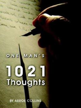 Paperback One Man's 1021 Thoughts Book