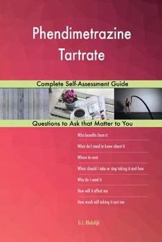 Paperback Phendimetrazine Tartrate; Complete Self-Assessment Guide Book