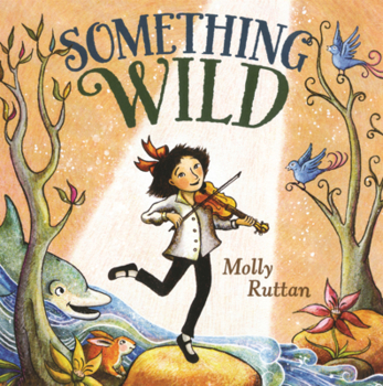 Library Binding Something Wild Book