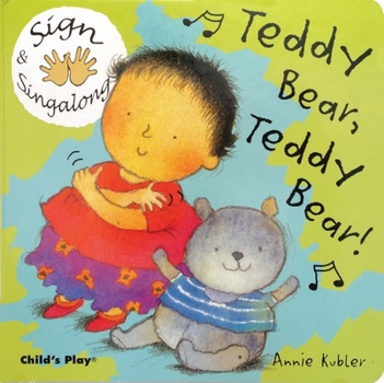 Board book Teddy Bear, Teddy Bear: American Sign Language Book