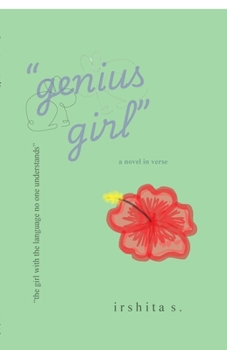 Paperback "genius girl": novel in verse Book