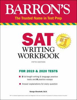 Paperback SAT Writing Workbook Book