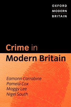 Paperback Crime in Modern Britain Book