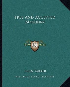 Paperback Free And Accepted Masonry Book
