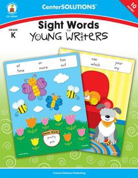 Paperback Sight Words for Young Writers, Grade K Book
