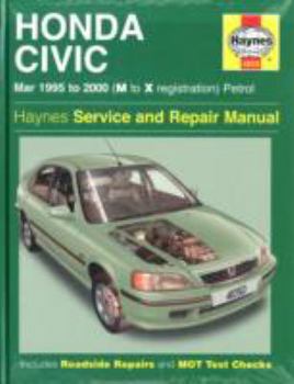 Hardcover Honda Civic Service and Repair Manual: 1995 to 2000 Book