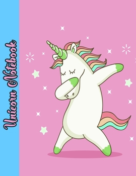 Paperback Unicorn Notebook: Primary Composition Half Page for drawing and other half for writing story -100 pages large (8.5" x 11" Notebook), Lea Book
