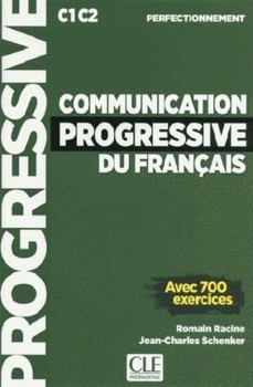 Paperback Communication progressive niveau perfectionnement fle + CD audio [French] Book