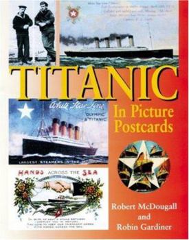 Hardcover Titanic in Picture Postcards Book