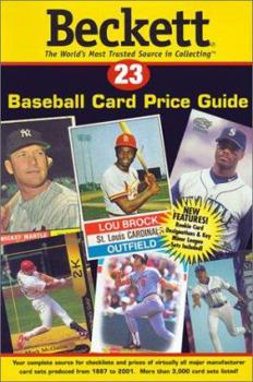 Paperback Beckett Baseball Card Price Guide Book