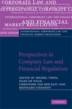 Perspectives in Company Law and Financial Regulation - Book  of the International Corporate Law and Financial Market Regulation
