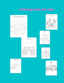 Paperback Coloring book: Coloring book for kids Book