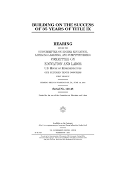 Building on the success of 35 years of Title IX