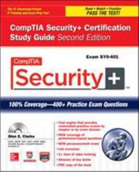 Paperback CompTIA Security+ Certification Study Guide (Exam SY0-401) [With CDROM] Book