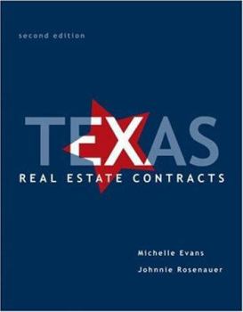 Paperback Texas Real Estate Contracts Book