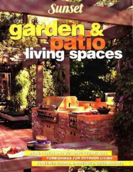 Paperback Sunset Garden & Patio Living Spaces Book