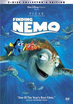 DVD Finding Nemo Book