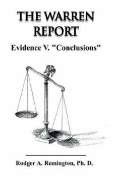 Paperback The Warren Report Evidence V. "Conclusions" Book