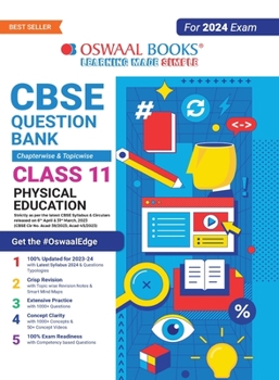 Paperback Oswaal CBSE Class 11 Physical Education Question Bank (2024 Exam) Book