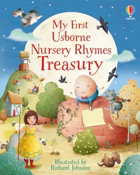 Hardcover My First Usborne Nursery Rhymes Treasury Book
