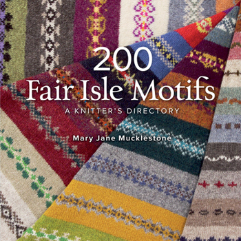 Paperback 200 Fair Isle Motifs: A Knitter's Directory Book