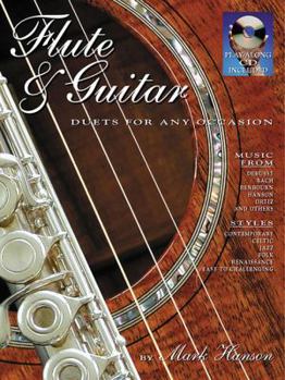 Paperback Flute & Guitar Duets for Any Occasion Book