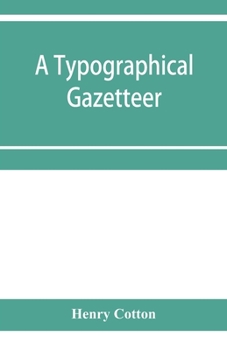 Paperback A typographical gazetteer Book