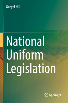 Paperback National Uniform Legislation Book