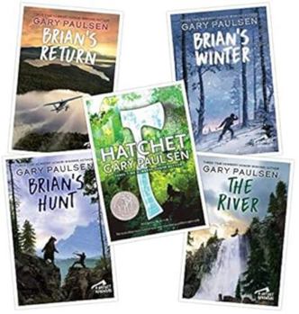 Complete Hatchet Books Set (Hatchet~The River~Brian's Winter~Brian's Return~Brian's Hunt)