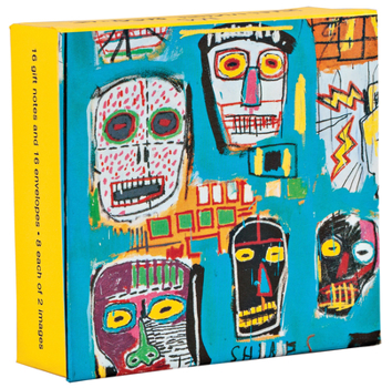 Cards Jean-Michel Basquiat Mini Fliptop Notecard Box Book
