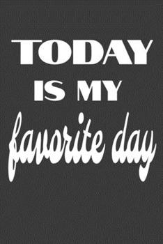 Gratitude Journal - Today is my favourite day: Daily gratitude journal with prompts even suitable for kids an teens, black and white, 6x9, 120 p, white paper