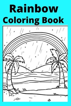Paperback Rainbow Coloring Book: Kids for Ages 4-8 Book