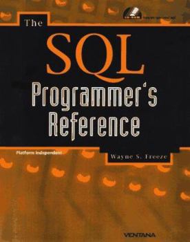 Hardcover The SQL Programmer's Reference, with CD Book