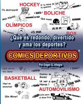 Paperback Comics Deportivos: ¿Qué es redondo, divertido y ama los deportes? [Spanish] Book