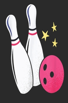 Paperback Bowling Ball and Bowling Pin Lovers Book