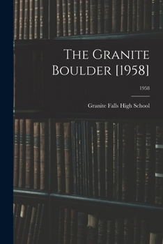 Paperback The Granite Boulder [1958]; 1958 Book
