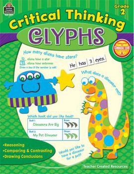 Paperback Critical Thinking Glyphs Grade 2 Book